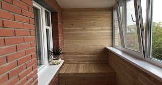 Отделка, остекление, утепление балконов в Магадане от 206 руб. м/2.