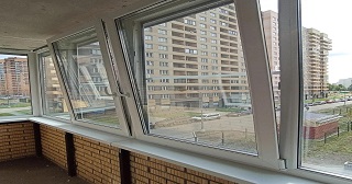 Остекление балкона Магадан цена от 9747 руб. м/п. за 50 часов