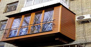 Внешняя отделка балкона Магадан цена от 1026 руб. м/2.