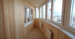Внутренняя отделка лоджии Магадан, цена от 206 руб. м2